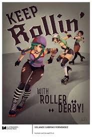 Pin By Ilustradores Argentinos On Roller Derby Illustrations Roller Derby Girls Roller Derby Derby Skates