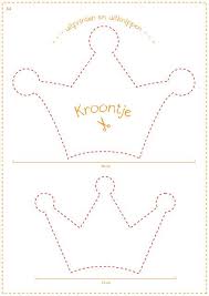 Gebruik de kroon op koningsdag, koninginnedag of. Klein Zoet Geluk Verjaardagskroon Knutselen Verjaardag Knutselen Knutselen Koningsdag
