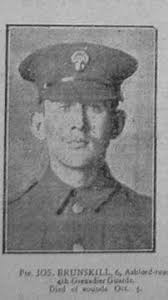 There have been so many unhappy stories uncovered through our BHC research,  but some make me feel particularly sad. Here is a boy from the list I have  been working