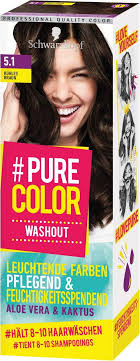 The color turned out too light. Schwarzkopf Pure Color Washout 5 1 Cool Brown 60 Ml Amazon De Beauty