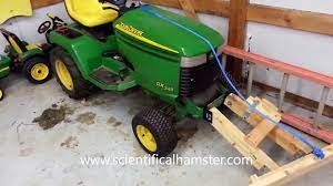 The cc30e riding mower runs up to 1 hour, or up to 1 acre, on a single charge without power fade. Homemade Snow Plow For Lawnmower For 12 How To Video Dailymotion