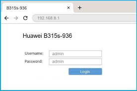 192 168 8 1 Huawei B315s 936 Router Login And Password
