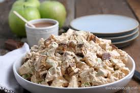 1/2 cup crunchy peanut butter. Snickers Salad Recipe Candy Bar Apple Salad A Few Shortcuts