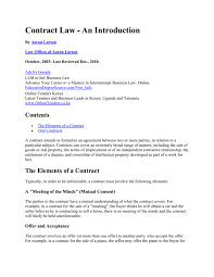 Shoppers could now pick drugs off the shelves in. Contract Law An Introduction By Aaron Larson Law Offices Of