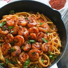 Blackened Shrimp And Pasta Recipe Yummly Recipe Recipes Food Flavorful Recipes