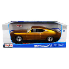 Ford torino talladega no.76, 1970. Maisto 31616gld 1 18 1969 Ford Torino Talladega Diecast Model Car 44 Gold Walmart Com Walmart Com
