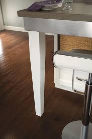 Adams wood products stocks a huge selection of unfinished wooden kitchen island legs in multiple sizes and variations of the following styles: Island Leg Homecrest Cabinetry