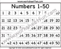 number chart 1 50 free printable worksheets worksheetfun