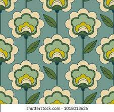 Background, floral, retro, seamless, vector, vector graphic. Seamless Retro Floral Pattern Stock Vector Royalty Free 1018013626