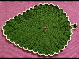 Crochet Leaf Table Mat Crochet Placemat Youtube In 2020 Crochet Leaves Crochet Table Mat Leaf Table