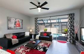 Retro red black white room hgtv. 40 Stunning Modern Living Room Designs Bored Art Red Living Room Decor Living Room Red Black And Red Living Room