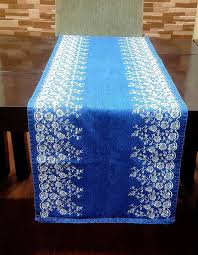 Aayu Designer Rare Denim Table Runner Bed Runner Etsy Denim Table Runner Contemporary Table Runners Unique Tables