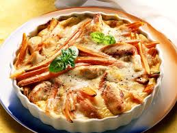 Chicken au gratin