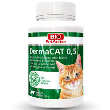 Bio Pet Active 0 5 Dermacat Brewers Yeast Kedi Tuy Bakimi 75 Gr 150 Tablet Deri Ve Tuy Sagligi Bio Pet Active