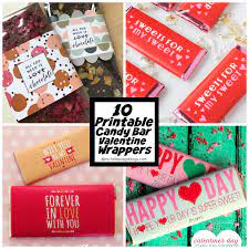 Customized candy bar wrappers are a great way to add a personal touch to any celebration. Michelle Paige Blogs 10 Free Printable Candy Bar Wrapper Valentines