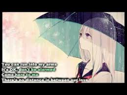 Nightcore Umbrella Lyrics Youtube