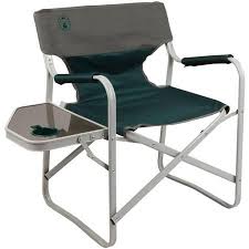 Coleman Outpost Breeze Portable Folding Deck Chair With Side Table Walmart Com Coleman Camping Chairs Outdoor Chairs Folding Camping Chairs