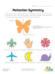 There are several classes of symmetry operations. Symmetry Worksheet 1 All Kids Network
