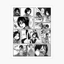 Mikasa Manga Panel
