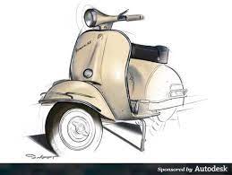 50 free piaggio vespa images pixabay. Image Detail For Nice Vespa Sketch Sketsa Gambar Seniman