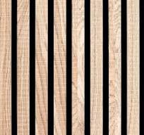 Akustikpanel - Ubehandlet rustik egefiner 60 x 240 cm