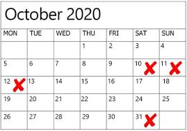 Whatever the factors influencing your choice of a wedding date, it's clear that there are some optimal dates and times to marry, so we've put together this list of the best dates to say i do in 2019 and 2020 (and the dates to avoid!). Canadian Dates To Avoid For Weddings In 2020 2021