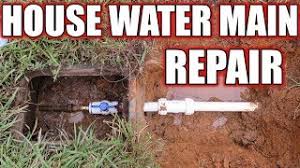 If you would like more information about trenchfree™'s advanced trenchless plumbing services, water main renewal, installation or replacement, or sewer. House Water Main Pipe Repair Detailed Video Youtube