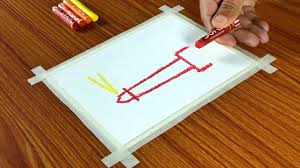 How to draw easy scenery drawing a simple lake scenery step by step with oil pastels. Lighthouse Sunset Scenery Oil Pastel Drawing For Beginners Step By Step Myhobbyclass Com