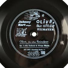 Olive The Other Reindeer Johnny Hart Tmbg Christmas 6in Vinyl Flexi Promo 1997 Christmas Olive The Other Reindeer Vinyl Vinyl Records