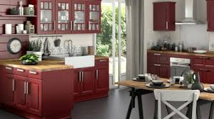 Meuble De Cuisine En Bois Rouge Youtube Home Decor Home Decor Ideas Home Decoration Ideas Garden Decor Garden D In 2020 Grey Kitchen Cabinets Kitchen Design Home