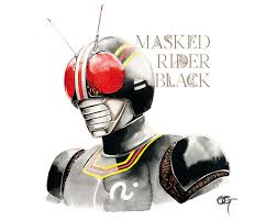 ohgushi 2020 画材の収納 仮面ライダー イラスト 仮面ライダーblack