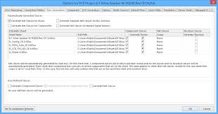 The name of the class follows the class keyword. Class Generation Options For A Project In Altium Designer Altium Designer 17 1 User Manual Documentation