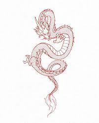 Tatu Kitajskogo Drakona Small Dragon Tattoos Chinese Dragon Tattoos Red Dragon Tattoo