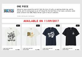 Uniqlo Indonesia Rilis Kaos Edisi One Piece Gwigwi