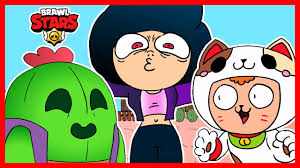 Bibi is een bijzonder meisje: Spike Bibi Bea Brawl Stars Animation Nghenhachay Net