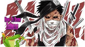 How To Draw Zabuza From Naruto - Youtube