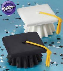 Graduation Cupcakes From Wilton Cake Decorating Cake Decorating Cake Decorating Perfect For Your Grad Party Cakes Pasteles De Graduacion Tortas De Egr