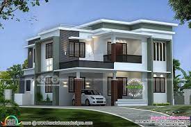 30 50 house plan with box type city style latest home design collection. 50 Lakhs Cost Estimated Modern Flat Roof Home 2793 Sq Ft House Balcony Design Bungalow House Design Flat Roof House