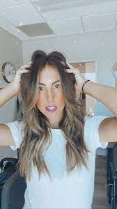 70 S Inspired Hair Shag Haircut Curtain Bangs Trendy Hair Color Messy Hairstyles Long Hair Styles