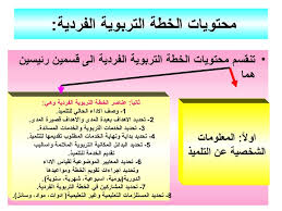 ما الفرق بين البرنامج التربوي والخطة التربوية الفردية والخطة التعليمية الفردية والتدريسية والفرق بين المناهج العامة والمناهج في التربية الخاصة وأنواع الأهداف وكيفية صياغتها