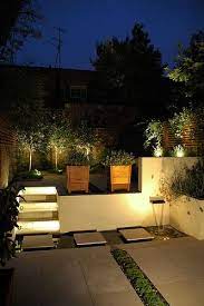 Contemporary Architectural Garden 9 Copyright Charlotte Rowe Light Iq Garden Design Outdoor Garden Lighting Stone Water Features