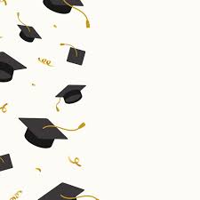 Graduation Background With Mortar Boards Vector Free Image By Rawpixel Com Ningzk V Graduation Hat Graduation Images Graduation Wallpaper