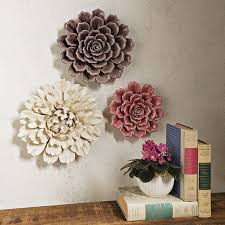 We especially love them displayed as a blooming wall art. Alt Image Ceramic Wall Flowers Ceramic Wall Decor Flower Wall Decor