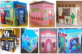 Card Table Playhouse Patterns Dollhouse Parties And Patterns Card Table Playhouse Table Cards Play Houses