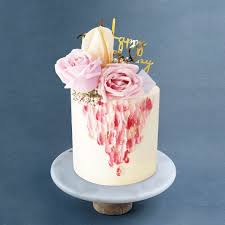 Happy birthday flowers images in bucket. Fresh Flowers Cake 5 Eat Cake Today Birthday Cake Delivery Penang