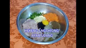 Nah, kamu bisa membuatnya dengan resep resep bakso babi goreng di bawah ini! Hekeng Ngohiong Ayam Udang Youtube