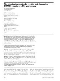 Learn how to write imrad outline for your reports and follow the guidelines precisely. Imrad Format Pdf Justification Scholarly Communication