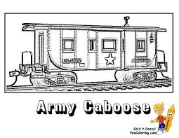 Designs include cornucopias, corn stalks, and turkeys! Ironhorse Army Train Coloring Pages Yescoloring 23 Free Military