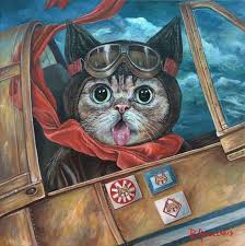 custom cat oil painting from photo pet portrait pet painting custom pet portrait photo to painting commission pet art cat wall art in 2021 cat art cat portrait painting cat wall art