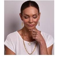 Passport To Turkey Mosaic Earrings Sterling Silver GP